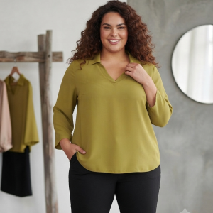 BLUSA OLIVA SPG