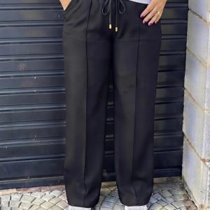 PANTALÓN PUNTO MELODY NEGRO INDRA