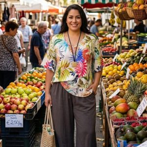 CAMISOLA PALMERAS INDRA