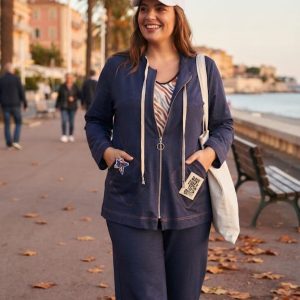 CHAQUETA EFECTO DENIM INDRA