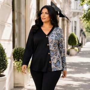 CAMISETA BOTONES CORAZONES VELIKA